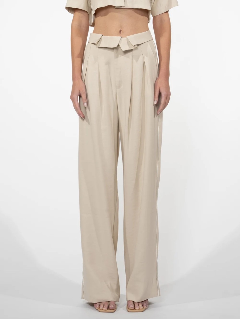 NONCHALANT RADFORD PANT in OAT XS
